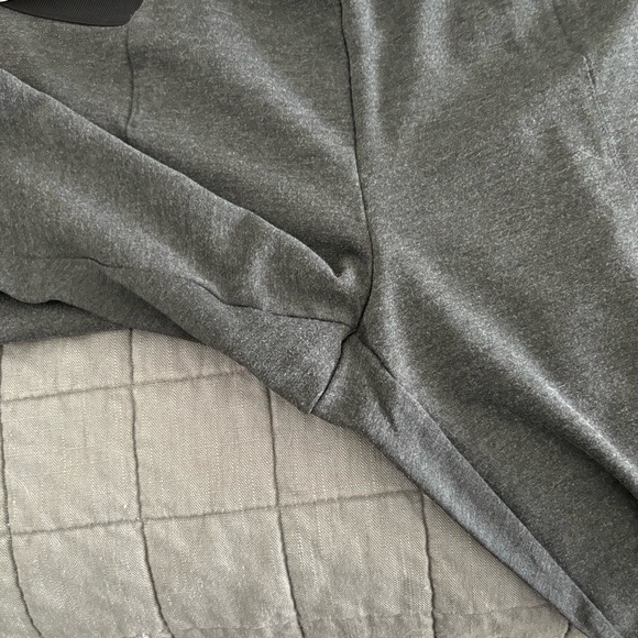 Lane Bryant Charcoal Grey Leggings with Black Elastic Waist Detail - Picture 6 of 6